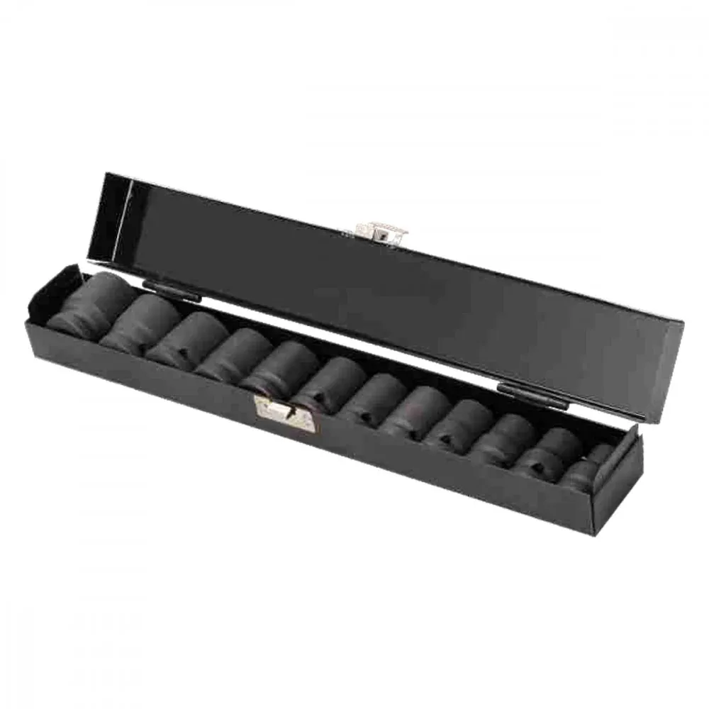 1/2" Drive Metric Deep Impact Socket Set 10-24mm ( 12pcs ) 3" deep (JQ-78-12-12set) without box - Image 2