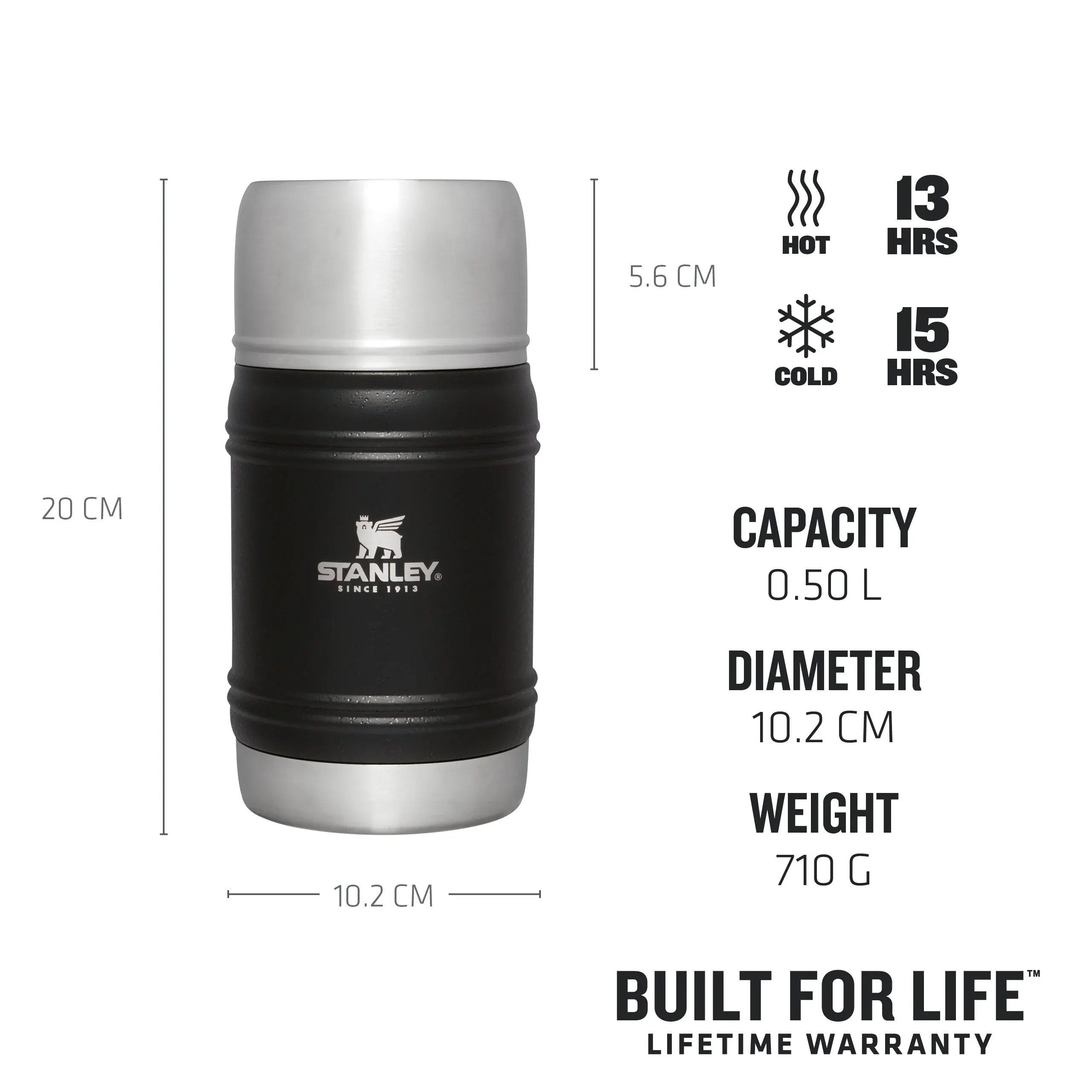 The Artisan Thermal Food Jar | 0.5L - Image 2